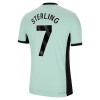 Original Fußballtrikot Chelsea Sterling 7 Ausweichtrikot 2023-24 Für Herren